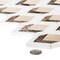 Andova Tiles SAMPLE Easton 5 x 3 Glass Novelty Mosaic Wall  Floor Tile SAM-ANDEAS337 - alternate 2